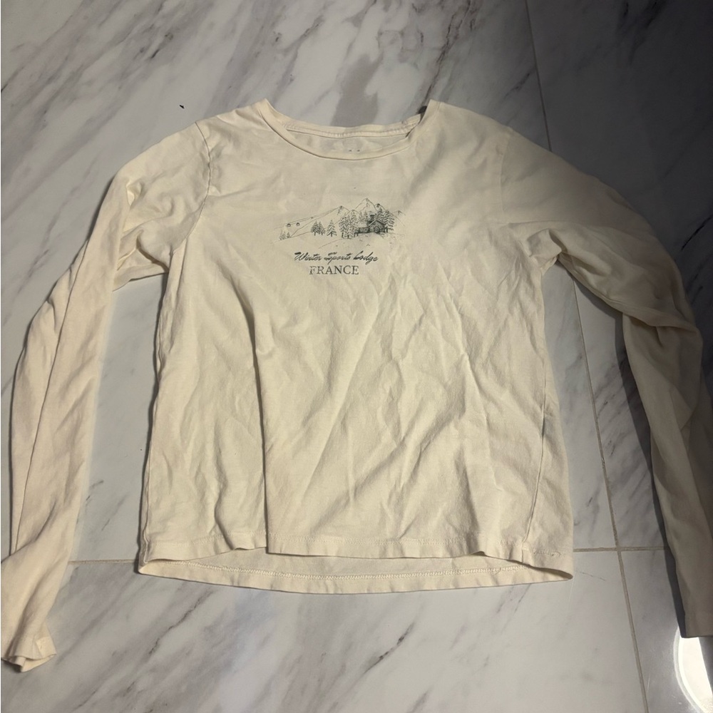 Golden Hour/ Pacsun Cream Graphic Tee